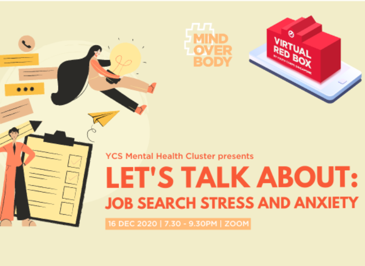 [Online] Let's Talk About: Job Search Stress And Anxiety